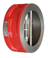 Обратный клапан двухстворчатый межфланцевый REON тип RSV30RED Обратный клапан двухстворчатый межфланцевый REON тип RSV30RED