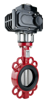 Дисковый поворотный затвор REON тип RSV84RED с электроприводом