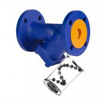 Фильтр сетчатый чугунный REON тип RSV05 с магнитной вставкой