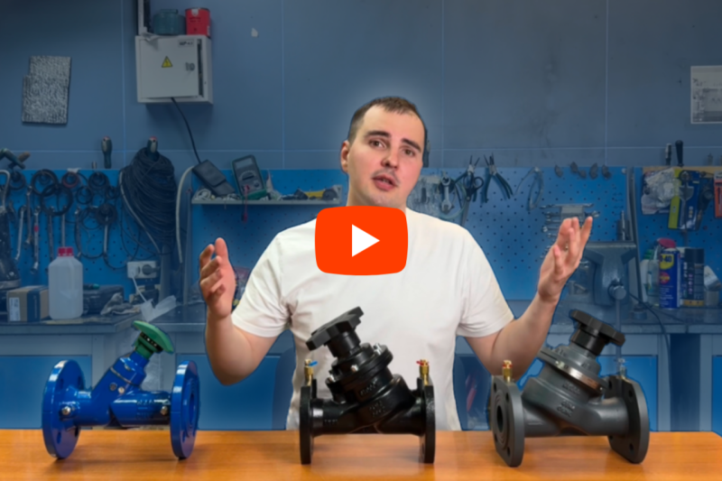 Новое видео! Преимущества балансировочного клапана RSV55. Сравниваем с аналогами. Новое видео! Преимущества балансировочного клапана RSV55. Сравниваем с аналогами.