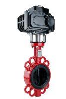 Дисковый поворотный затвор REON тип RSV81RED с электроприводом