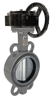 Дисковый поворотный затвор с редуктором REON тип RSV78