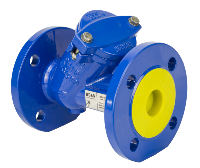 Обратный клапан шаровой фланцевый чугунный REON тип RSV34-T